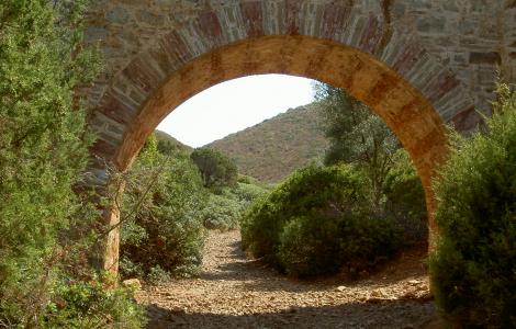 Buggerru, ponte sul sentiero D-301