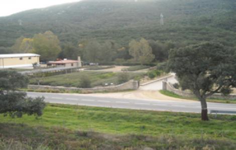 vista del vivaio di Pampana presso Bortigiadas