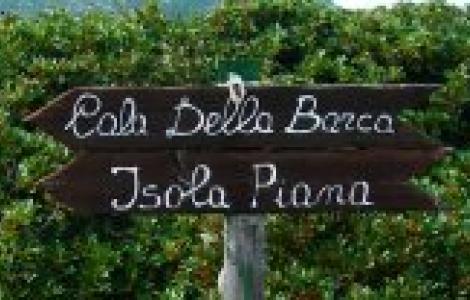 Porto Conte - indicazione percorso