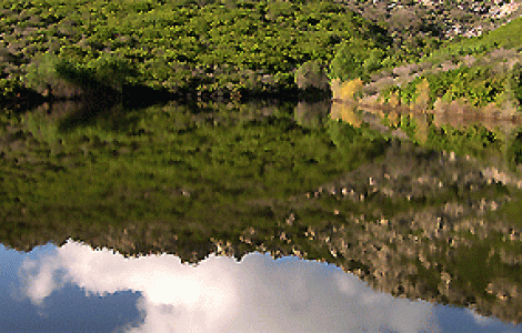 Giochi d'acqua nel Limbara