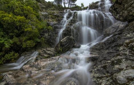 Cascata tra i Tacchi d'Ogliastra (foto C.Mascia)