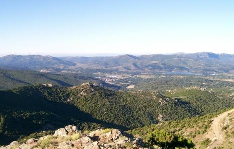 Panorama da Vedetta olinie Talana (foto G.Incollu)