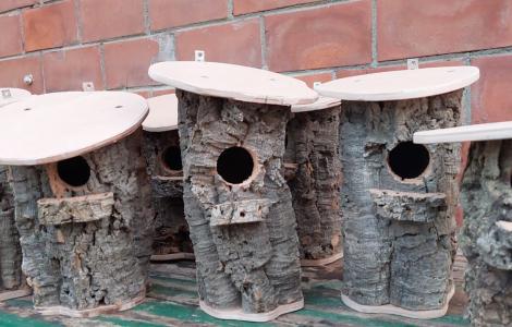 casette in legno per volatili, realizzate "km zero" da Forestas casette in legno per volatili, realizzate "km zero" da Forestas