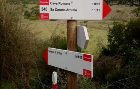 Sentiero 340 cave romane-Antas 2023-02-03