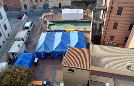 La sede del Servizio Territoriale Forestas - quartier generale dell'esercitaizone La sede del Servizio Territoriale Forestas - quartier generale dell'esercitaizone