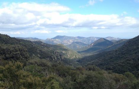panorama da S'arcu e s'arena