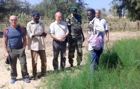 Delegazione Forestas in visita ad un vivaio forestale in Senegal