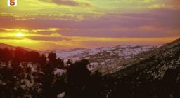 Paesaggio innevato del Monte Lerno - foto in Digital Library