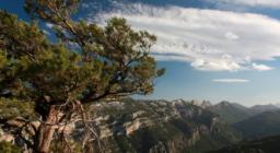 Silana, sguardo sulla Codula di Luna dal Belvedere Silana, sguardo sulla Codula di Luna dal Belvedere