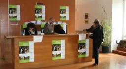 immagini dal Convegno del cervo 16.04.2010 portico del Lazzaretto di S. Elia sede del convegno - La Reception immagini dal Convegno del cervo 16.04.2010 portico del Lazzaretto di S. Elia sede del convegno - La Reception