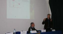 immagini dal Convegno del cervo 16.04.2010 portico del Lazzaretto di S. Elia sede del convegno - Relatori immagini dal Convegno del cervo 16.04.2010 portico del Lazzaretto di S. Elia sede del convegno - Relatori