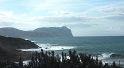 direttrice Porto-Ferro-Prigionette, tratto lungo costa