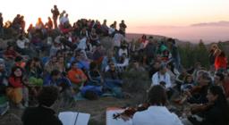 concerto all'alba sul Limbara