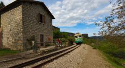 Montarbu, la vecchia stazione di Anulu  (da Digital Library)