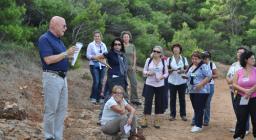 Il docente, Maurilio Cipparone insieme ai corsisti
