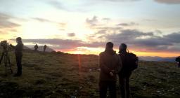 Gli orizzonti della gestione forestale durante le riprese Linea Bianca Gli orizzonti della gestione forestale durante le riprese Linea Bianca