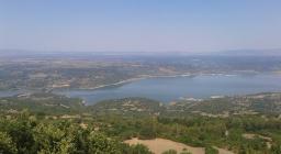 panorama da vedetta monte cresia Soradile - Barigadu (foto Sergio Piras)