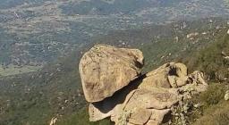 dettaglio di Su nou orruendeche (nei pressi di sa conca de su cannizzu)