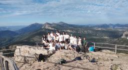 Partecipanti AUSF presso M.Novo S.Giovanni nel Supramonte di ORgosolo