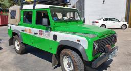 Land Rover del Piemonte ceduto a Forestas per la campagna AIB (foto G.Lai)