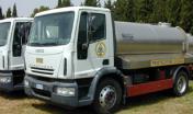 Autobotte della Protezione Civile in carico all'Ente Foreste per il trasporto di acqua potabile