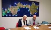 convenzione EFS- PArco Asinara: il momento della firma a Porto Torres